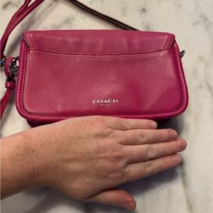 Pink adorable Coach classic bag!